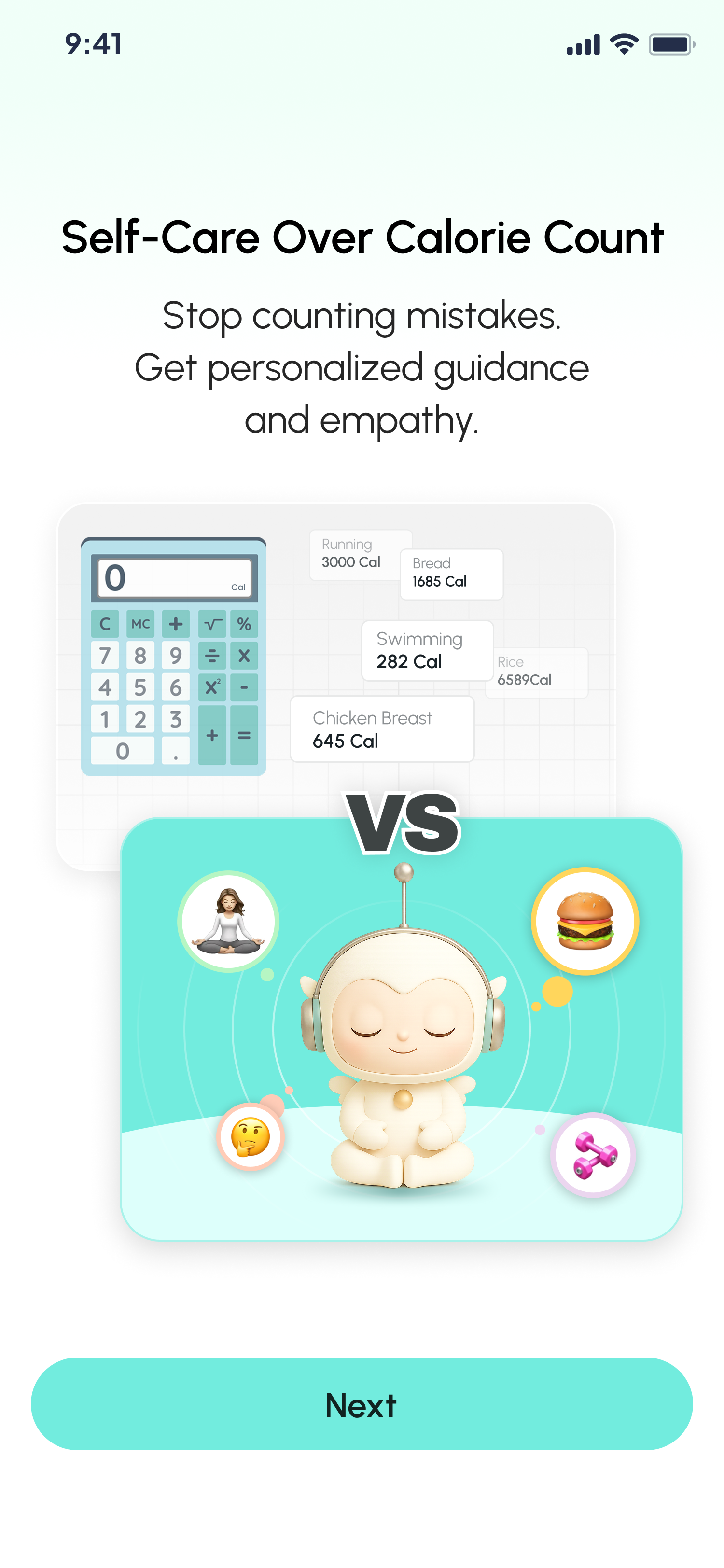 Self-Care Over Calorie Count